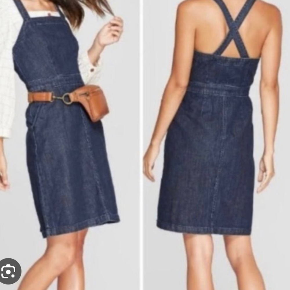 Universal Thread denim jumper dress sz 24W